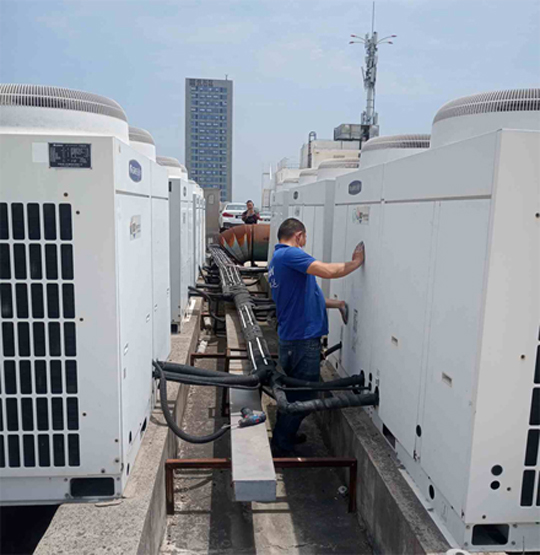 中牟中央空调制热和不制冷系统维修方法